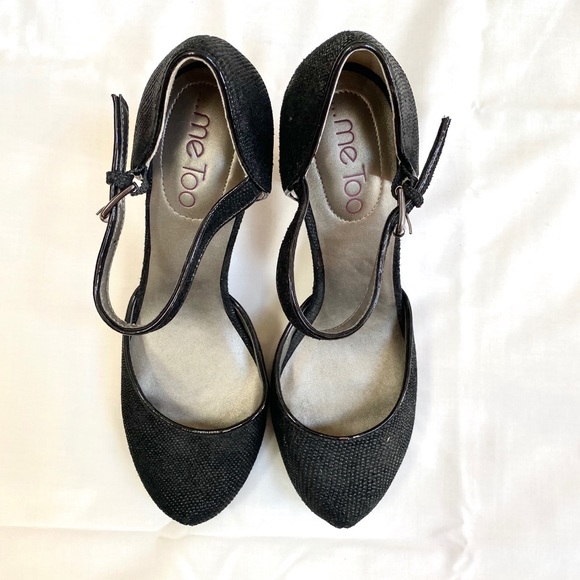 Me Too Black Platform Mary Jane Heels – Size 6 - Picture 2 of 6